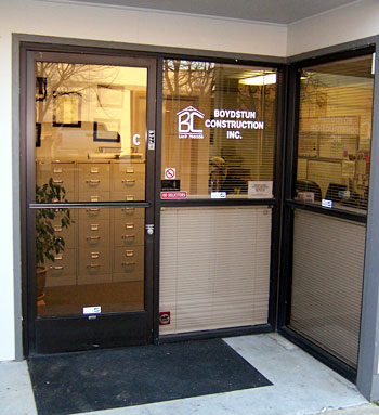 Boydstun Construction office